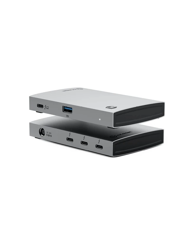 ALOGIC Thunderbolt 4 BLAZE USB-C Hub, 3x USB-C, 1x USB-A, 60W PD, 4K @60Hz, 40Gbps data transfer, Premium Aluminium Design, Compatible with Mac & Windows.
