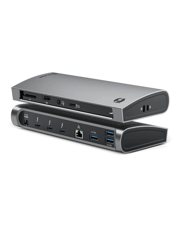 ALOGIC Thunderbolt 4 BLAZE 11-in-1 Docking Station, 3x USB-C 4.0, 3x USB-A 3.1 Gen 2, 1x USB-A 2.0, 96W PD, 4K@60Hz, Audio jack, Ethernet, SD card reader, Windows, Mac & Chromebook compatible