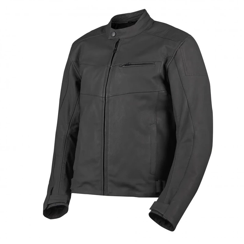 KSK Yurok CE Black Leather Jacket - Level AA Protection