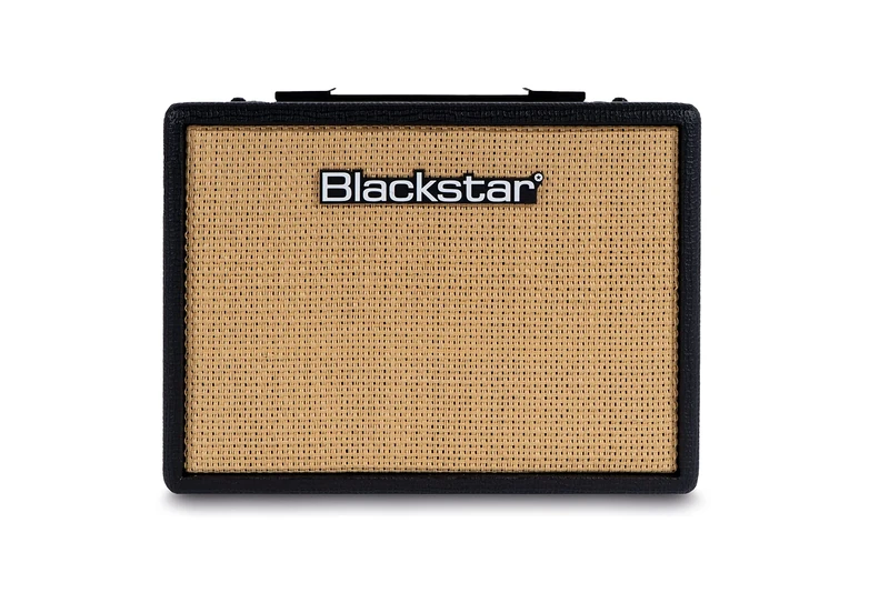 Blackstar Debut 15E Beginners Practice Electric Guitar Amplifier Combo With Delay Effect 15 Watt Headphone Input/Line In MP3 Playback (Black)