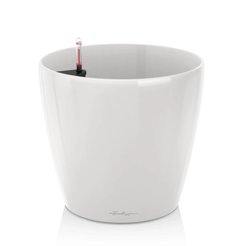 LECHUZA CLASSICO Premium 60 white high gloss 14560 - Image 1