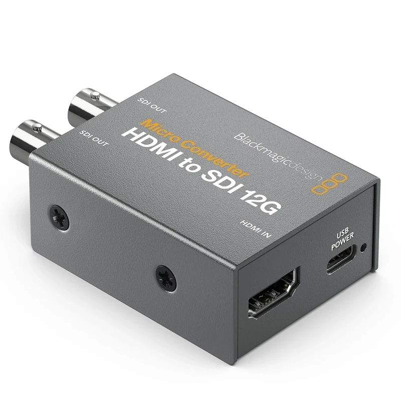 Blackmagic Design Micro Converter HDMI to SDI 12G PSU (BM-CONVCMIC/HS12G/WPSU)
