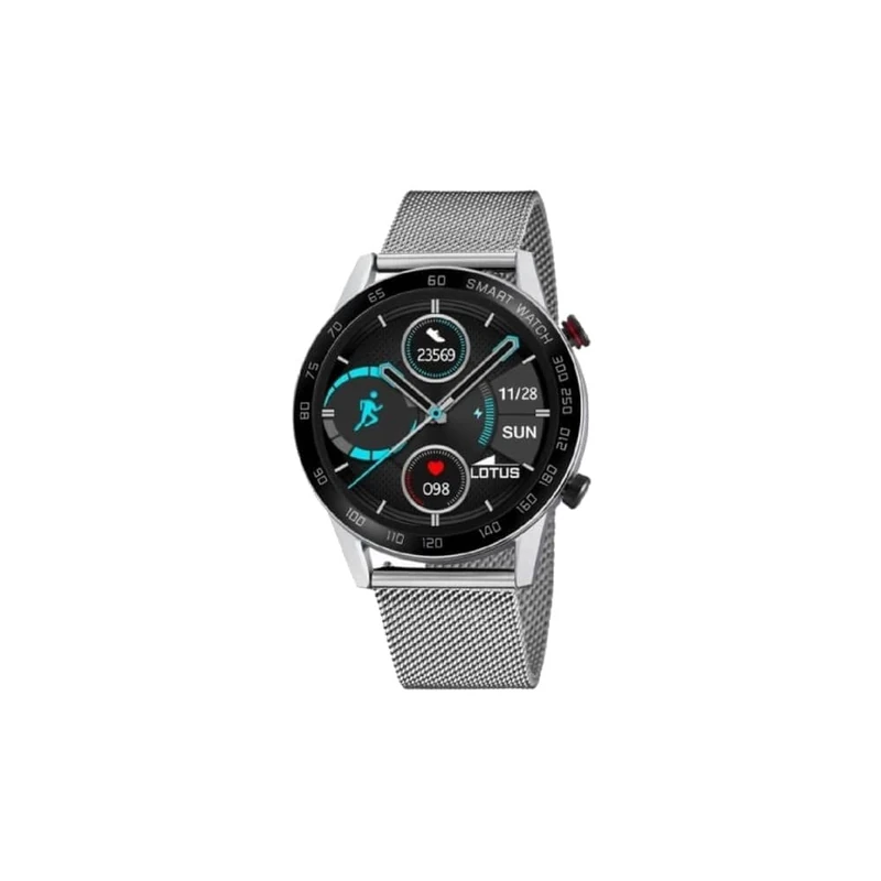 Lotus 50017/1 Steel Smartwatch with Mesh Steel Bracelet