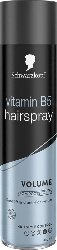 Schwarzkopf Styling Volume Lift Hairspray, Extra Strong Hold, 400 ml,package may vary