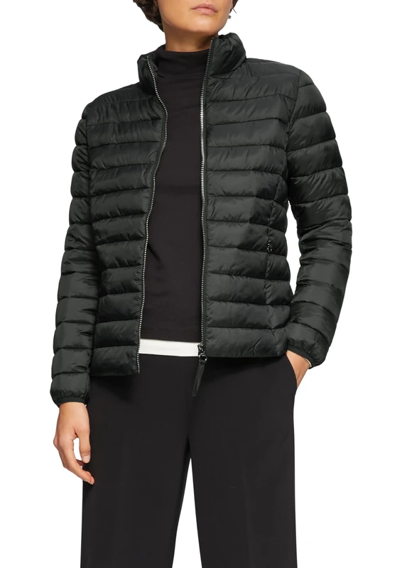 s.Oliver Women's Quilted Jacket, 9999 Black, 34, 9999 Black, 8