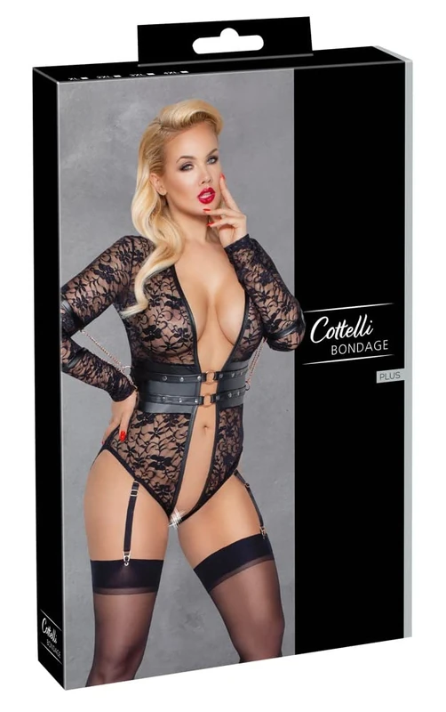 Cottelli BONDAGE Body-26429211061 Schwarz One Size