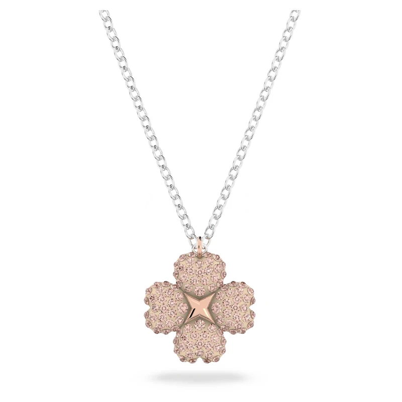 Pendant Swarovski 5636488 Latisha pink flower