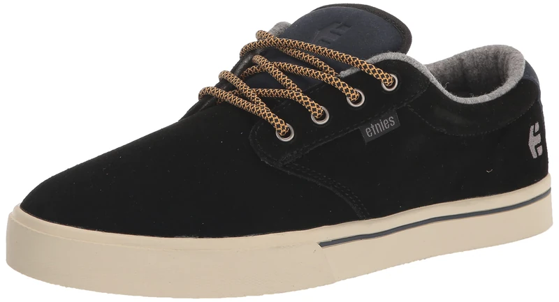 Etnies Men's Jameson 2 Skate Shoe, Black/TAN, 7.5 UK