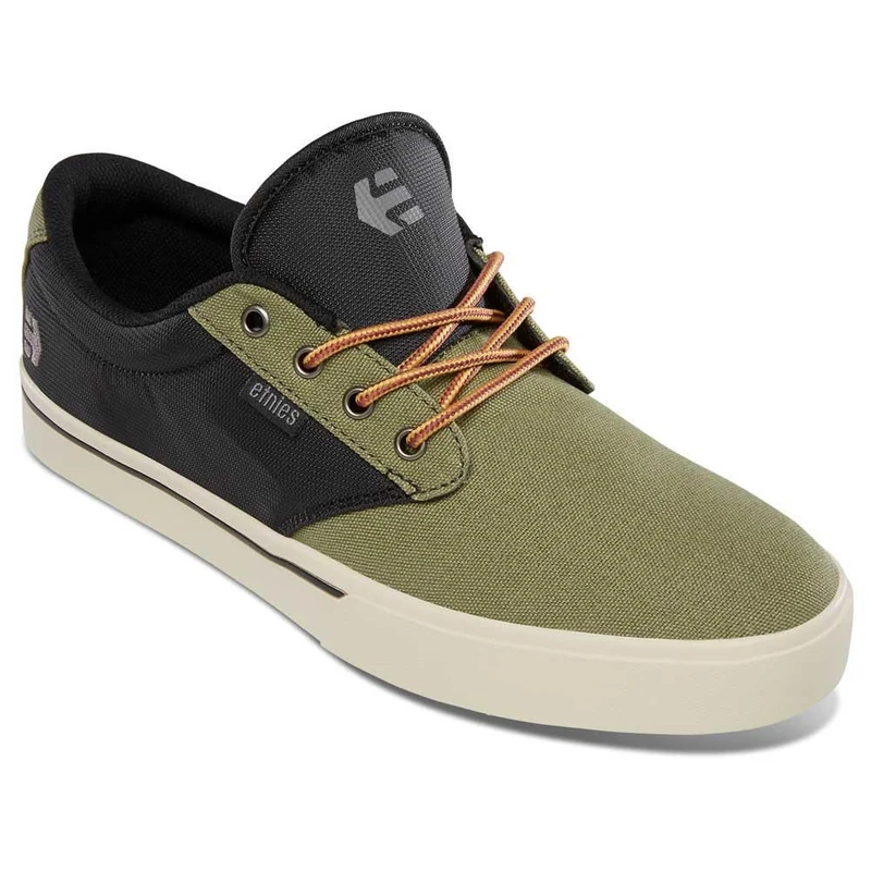 Etnies Men's Jameson 2 ECO Skate Shoes - Olive/Grey/Black
