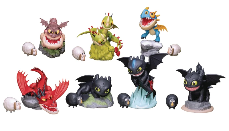 How to Train Your Dragon Mini Egg Attack Blind Box Figures Series 10 cm Assortment (6) - Image 1