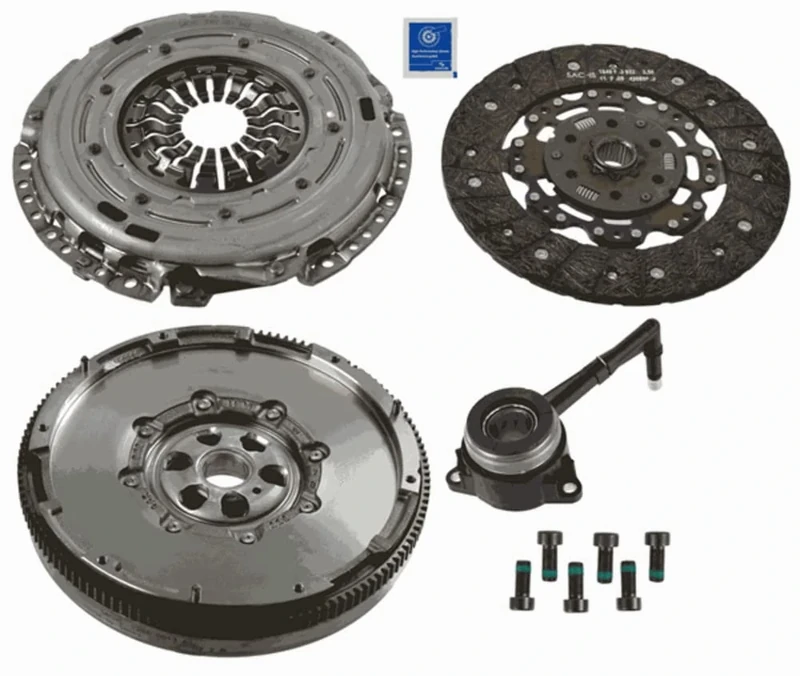 SACHS 2290 601 145 Clutch Kit for Volkswagen Golf VI (5K1) 2008-2014 and Other Vehicles