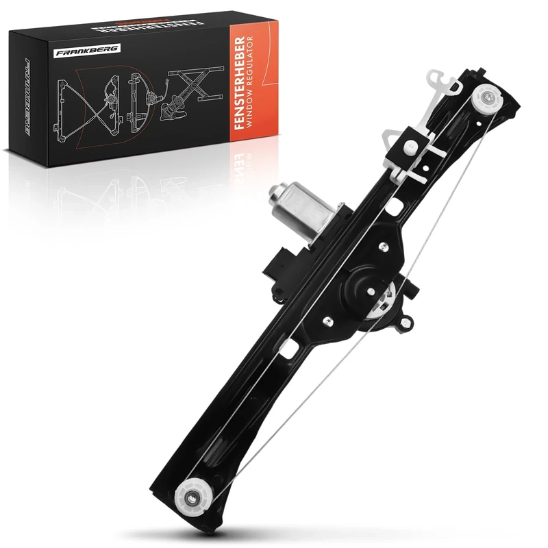 Frankberg Electric Window Regulator with Motor Front Left Compatible with Nemo Fiorino Bipper/Bipper Tepee All Engine Van MPV Estate 2007-2021 1368329080