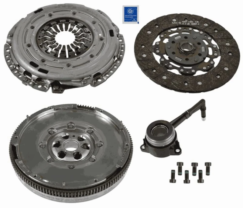 SACHS 2290 601 141 Clutch Kit for Volkswagen Golf VI (5K1) 2008-2014 and Other Vehicles
