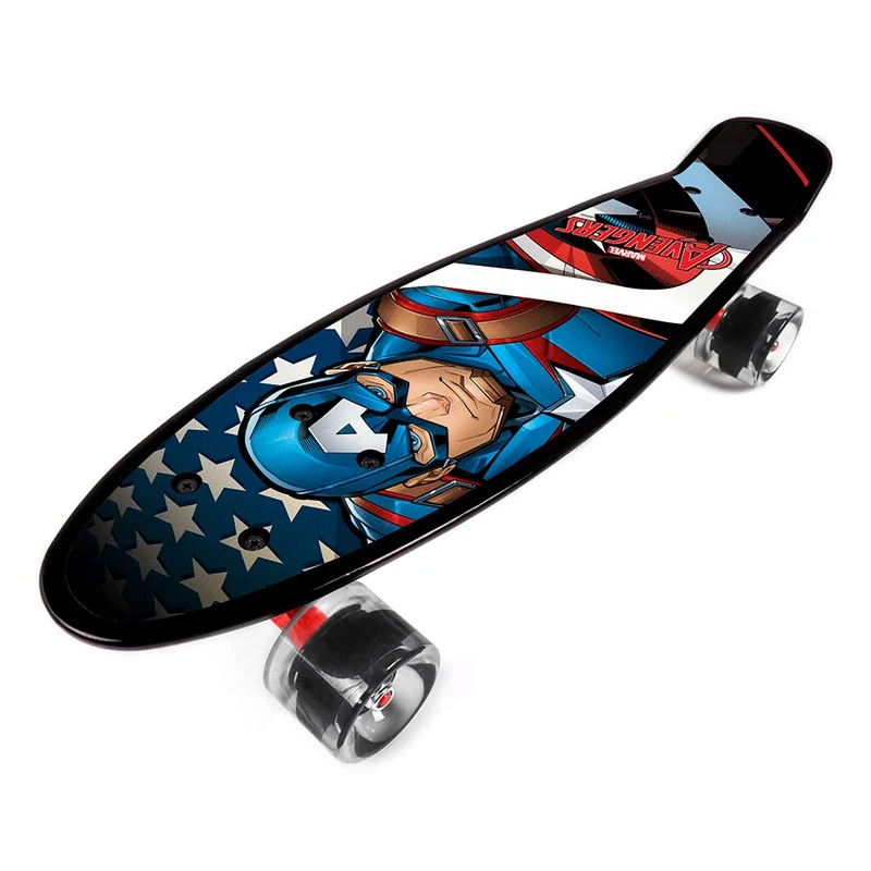 Captain America 9937 Skateboard 55 x 14.5 x 9.5 cm up to 50 kg - Image 1