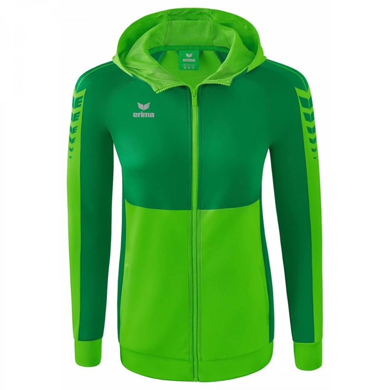 Erima Women's Six Wings Presentation Jacket, Green, 44