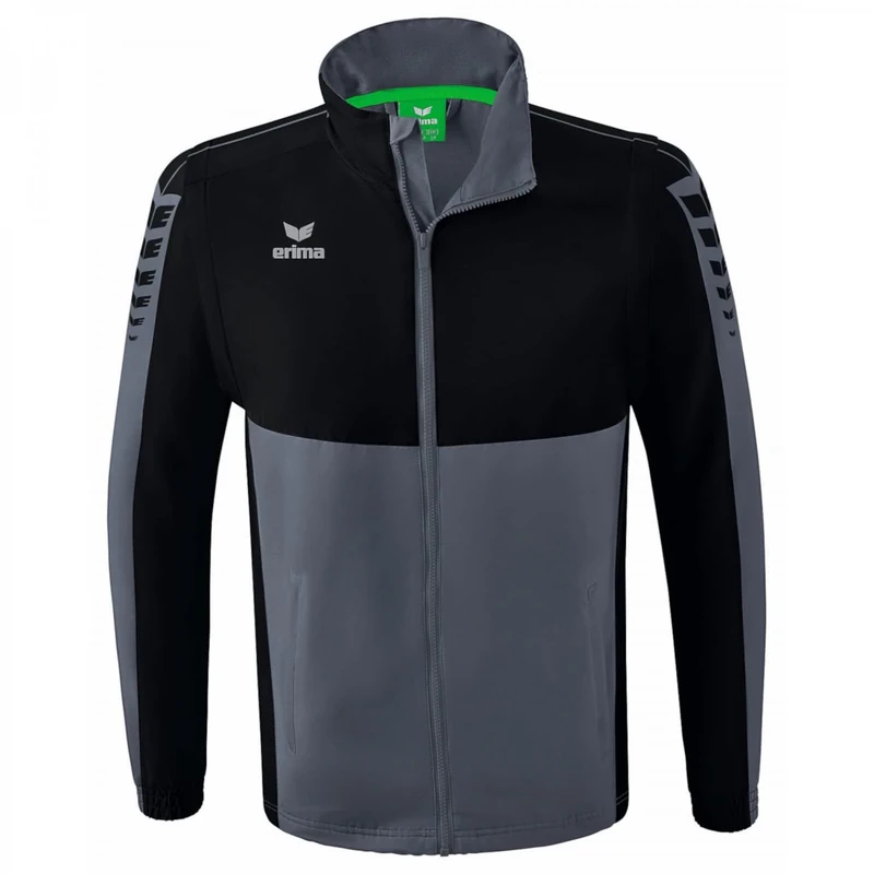 Erima Adult Six Wings Jacket with Detachable Sleeves, Slate Grey, M