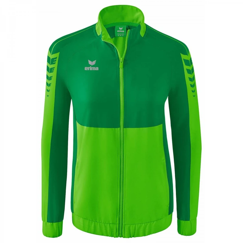 Erima Women's Six Wings Presentation Jacket, Green, 40