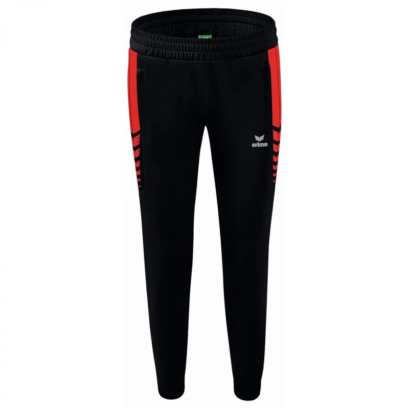 Erima Women's Six Wings Worker Pants (1102210), Black/red, 36