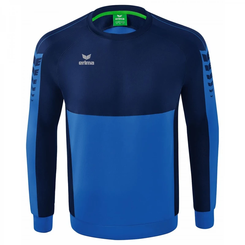 Erima Kids Casual Six Wings Sweatshirt, New Royal/New Navy, 140