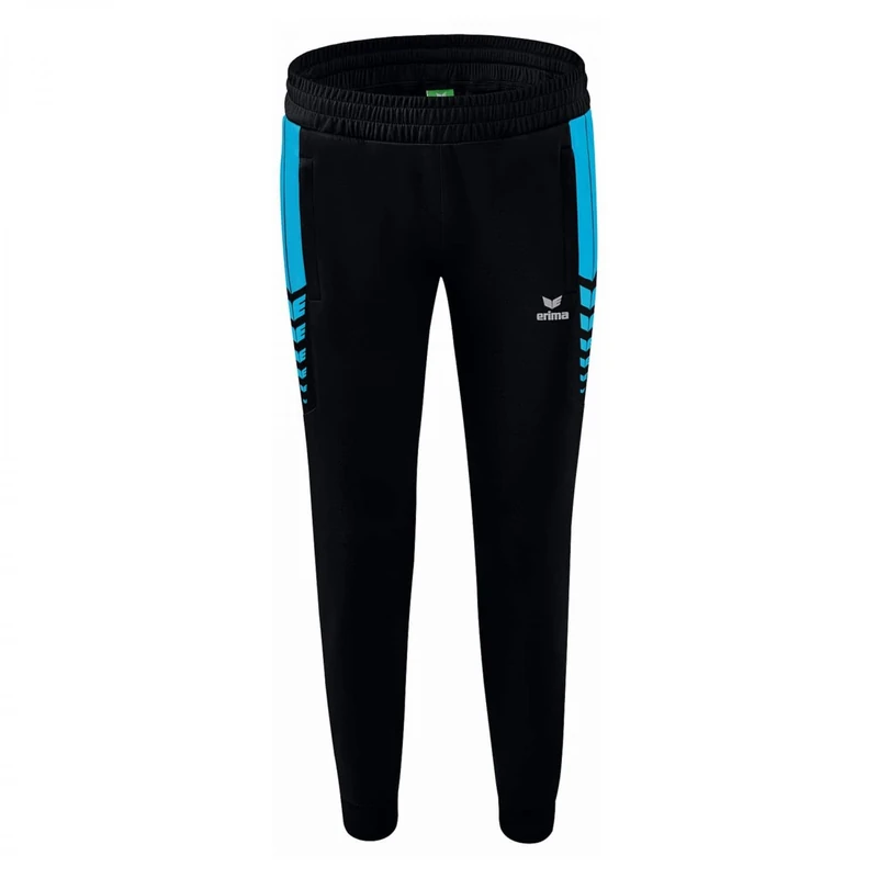 Erima Women's Six Wings Worker Pants (1102216), Black/Curacao, 34