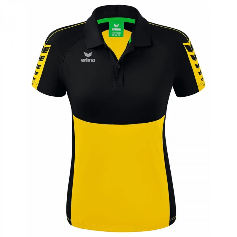 Erima Women´s Six Wings Sport Polo, Yellow, 34
