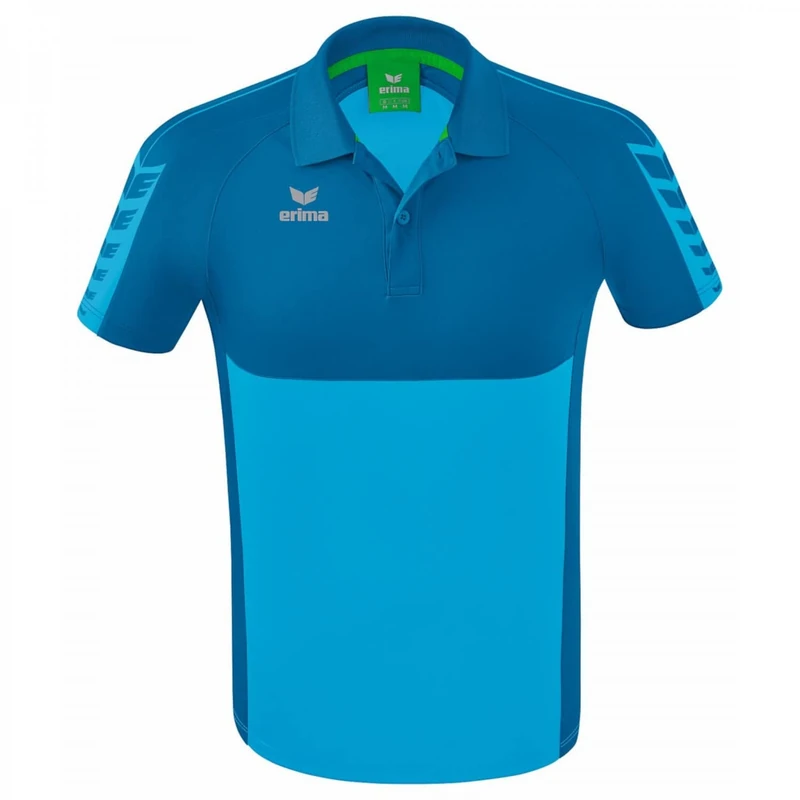 Erima Men's Six Wings Sport Polo, Curaçao, S
