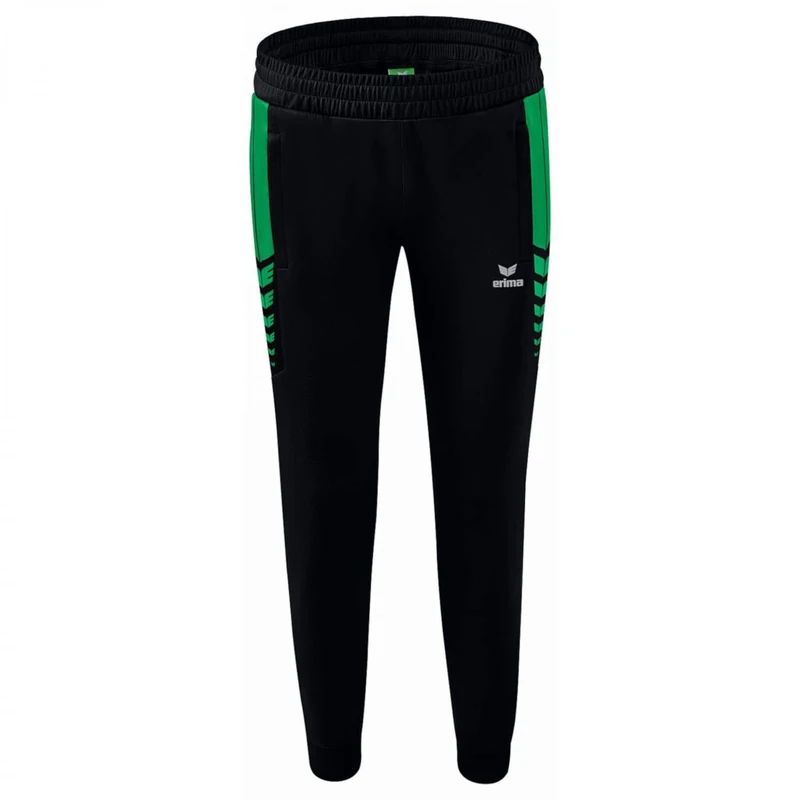 Erima Women's Six Wings Worker Pants (1102213), Black/Emerald, 34