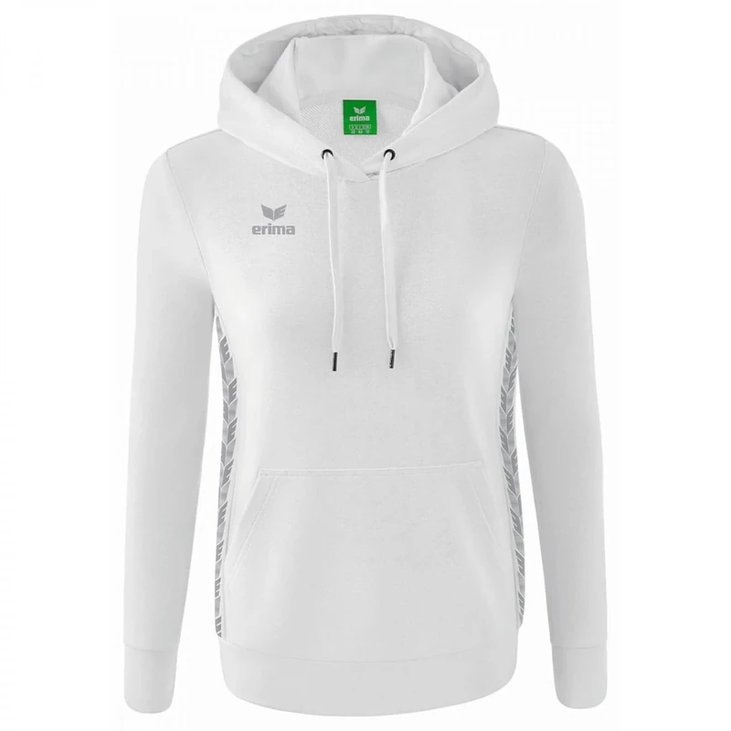 Erima Women's Essential Team Basic Hoody, White, 44