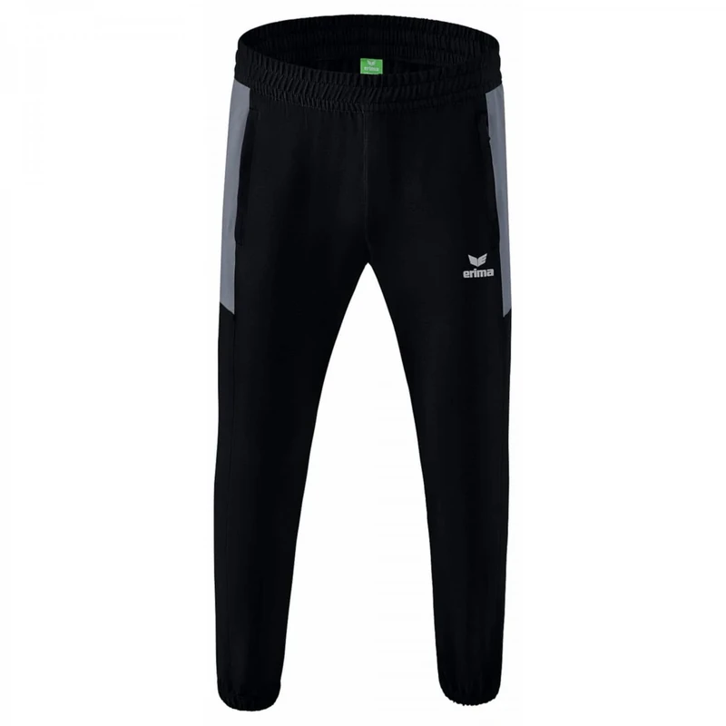 Erima Kids Team Presentation Pants, Black/Slate Grey, 152