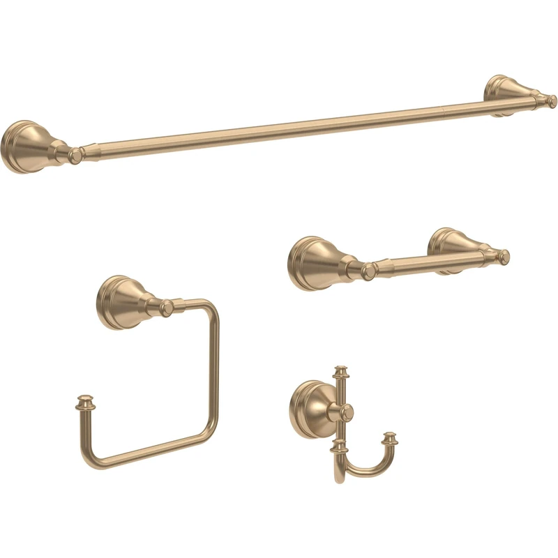 Delta MYN64-CZ Mylan 4 Piece Bath Hardware Kit, Champagne Bronze