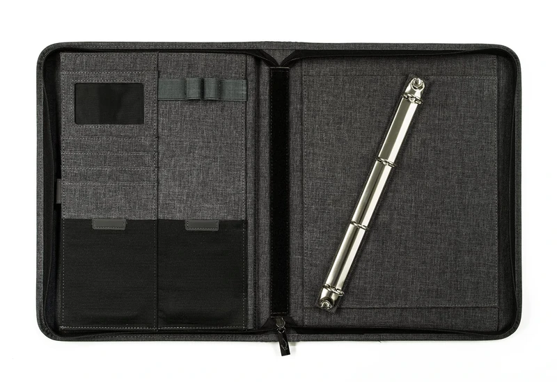 WEDO Ring binder folder A4 Grey 20mm - Image 1