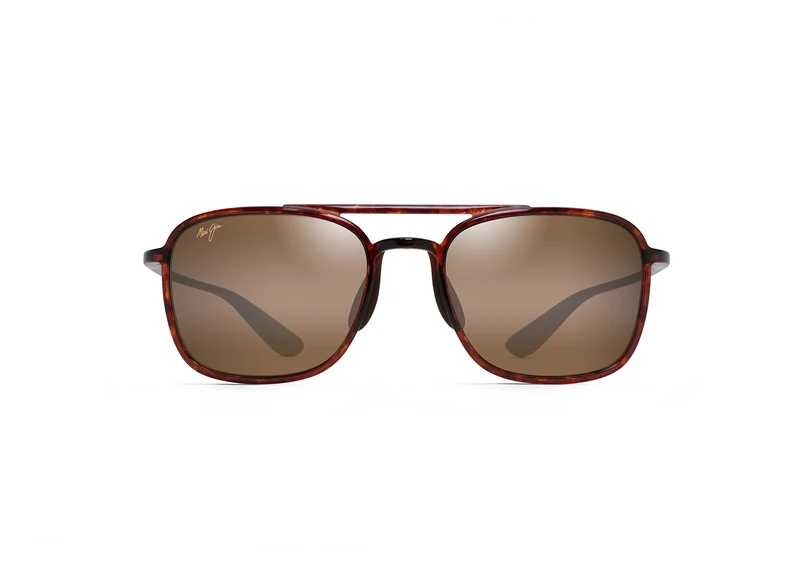 Maui Jim Unisex Keokea Sunglasses, Hcl Keokea Tortoise, M
