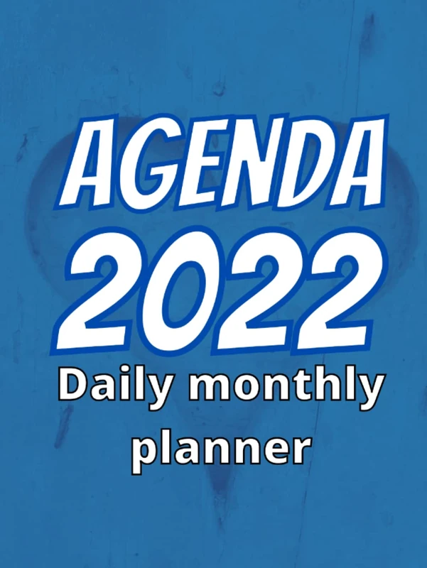 2022 Daily Monthly Planner and Agenda: 400 pages