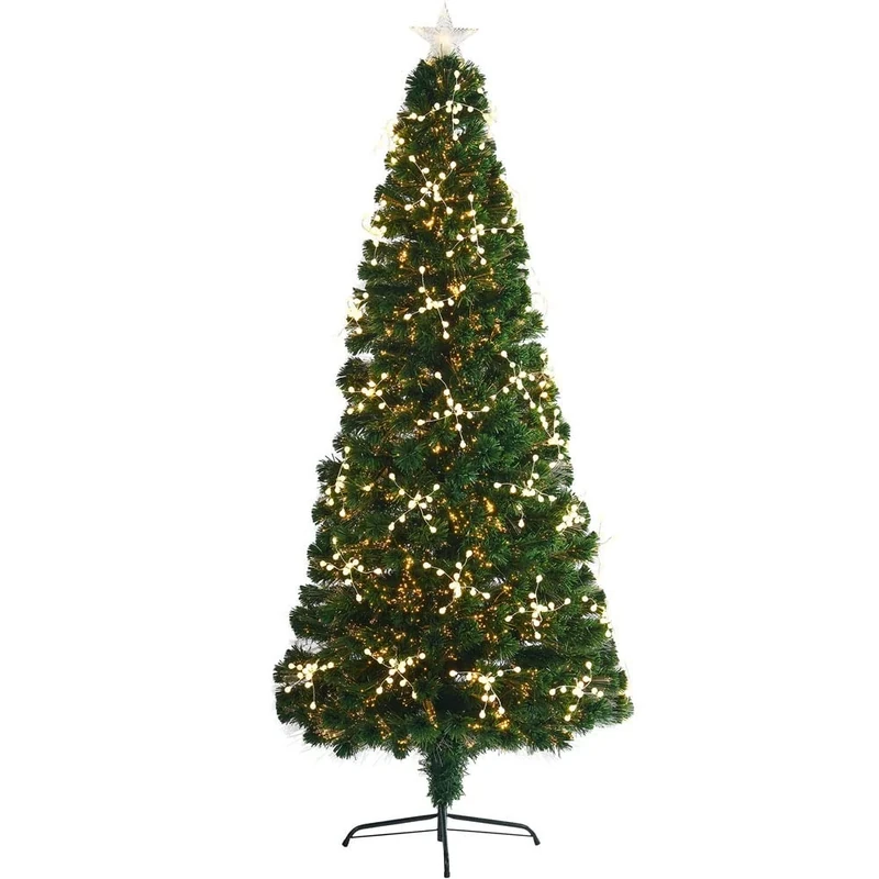 WeRChristmas Christmas Tree, Warm White, 7 ft