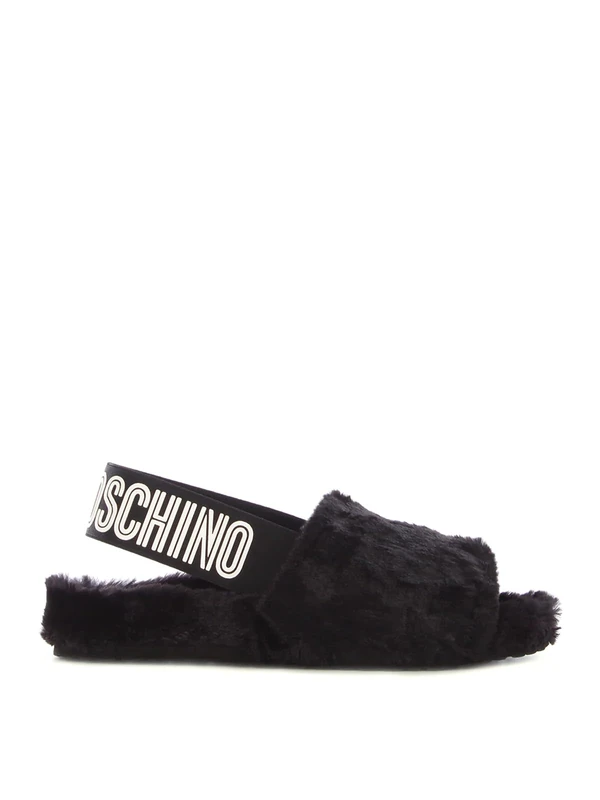 Love Moschino Ja16013h1fix0, Women's Sandals, Black, 3 UK