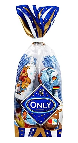 Milk Chocolate Assorted Novelty Christmas Tree Decorations - 100g