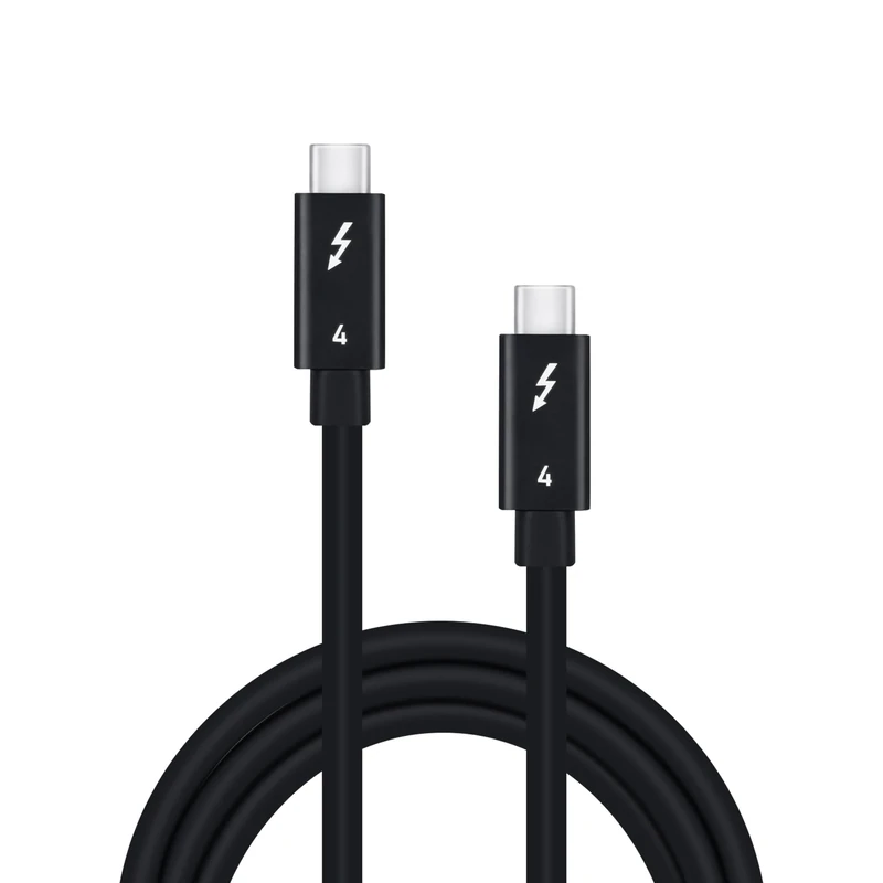 McBazel Thunderbolt 4 USB-C Cable 1M - 8K@60Hz, 40Gbps, 100W PD