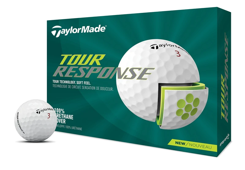 TaylorMade 2022 Tour Response Dozen, N7638401, White