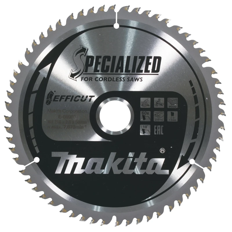 Makita E-08903 TCT Efficut Saw Blade 216x30x60T