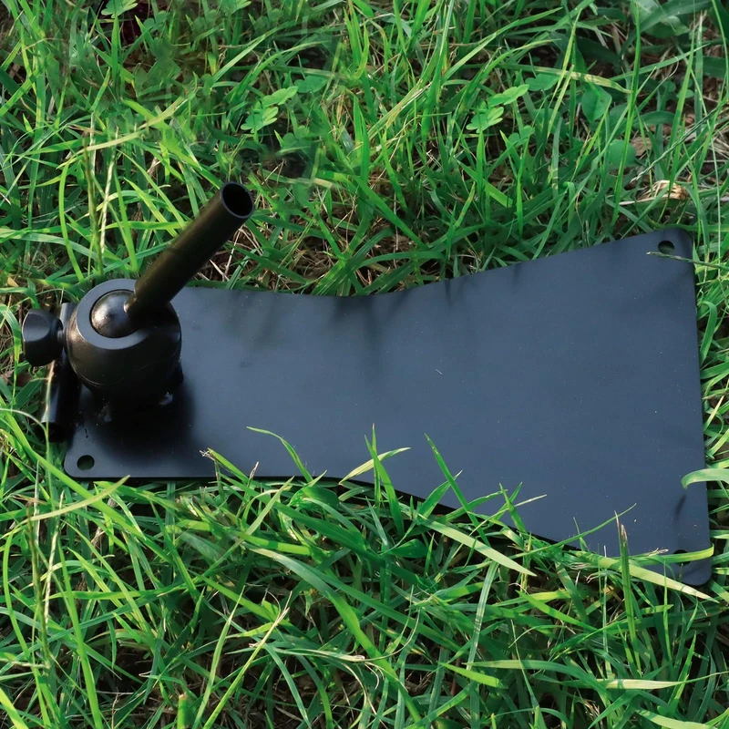 FINGER TEN Golf Alignment Stick Holder Swing Practice Plate Plane 360° Adjustable Trainer Training Aid Alignment Stick Base (360° Adjustable Practice Plate)