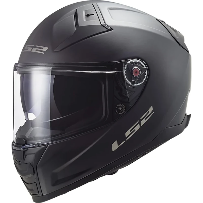 LS2 Full Face Motorcycle Helmet. Vector II Road Touring Motorbike Lid. FF811. ECE22.06 Matt Black XXS