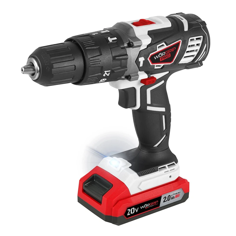 Worgrip Battery Drill – 20 V 2.0 AH