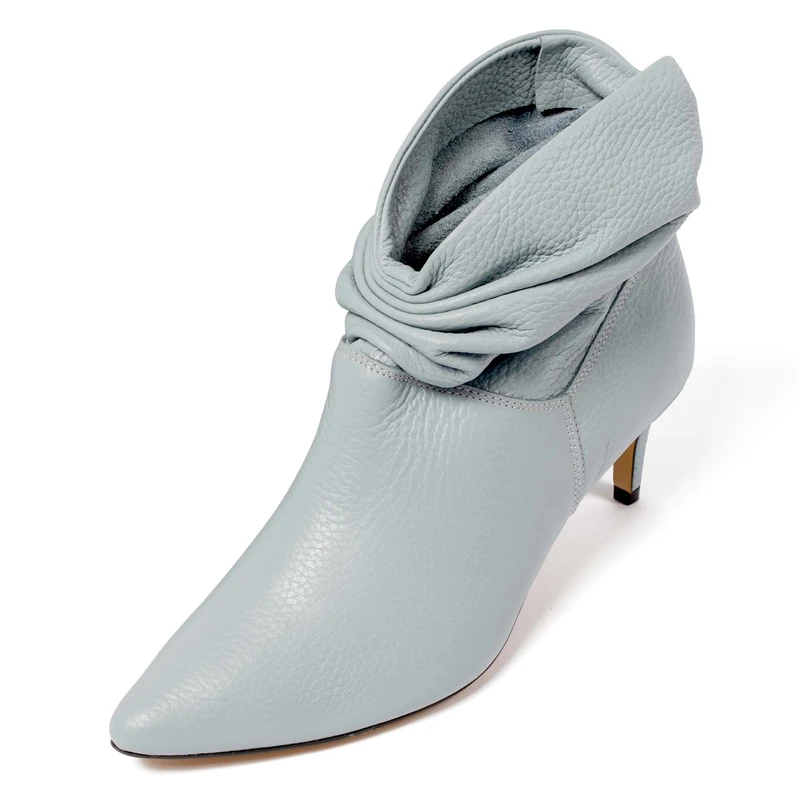 L37 HANDMADE SHOES Women's Chasing Stars Ankle Boot, Blue, 3.5 UK