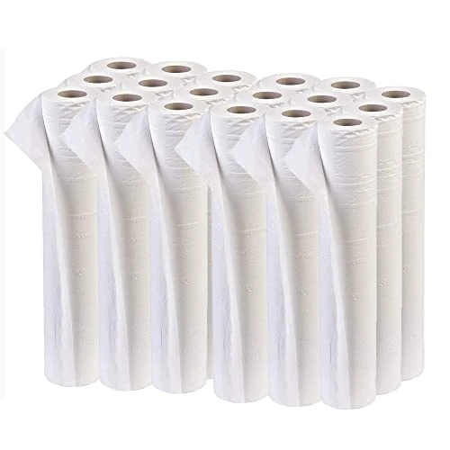 TPZ 40 Metres White Hygiene Coach Roll for Massage Table and Beauty Environment, Professional Use Paper Roll Individually Wrapped with Tear Off Perforation – 20” / 508mm wide (18)