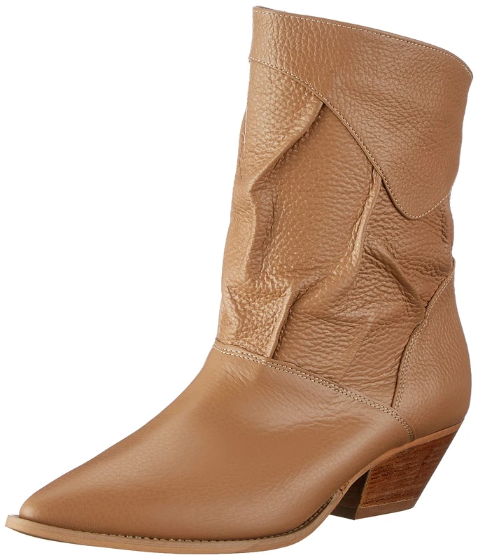 L37 HANDMADE SHOES Women's 2u Western Boot, tan, 6 UK