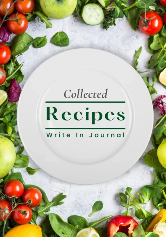 Christmas AKA Recipe Journal | Holiday Cookbook | AKA Sorority Paraphernalia | Recipe Book | Favorite Recipes: AKA Blank Recipe Book | Write In Notebook Journal | Christmas Food