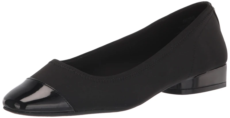 ANNE KLEIN Women's Carlie Pump, Black, 5 UK