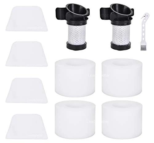 Filters Replacement for Shark IF200UKT DuoClean IONFlex Cordless Vacuums IF100 IF200 IF150 IF160 IF170 IF250UKT IF251 IF201 IF202 IF205 IR100 IR101 IR70 Spare Parts # XPREMF100 & XPSTMF100…