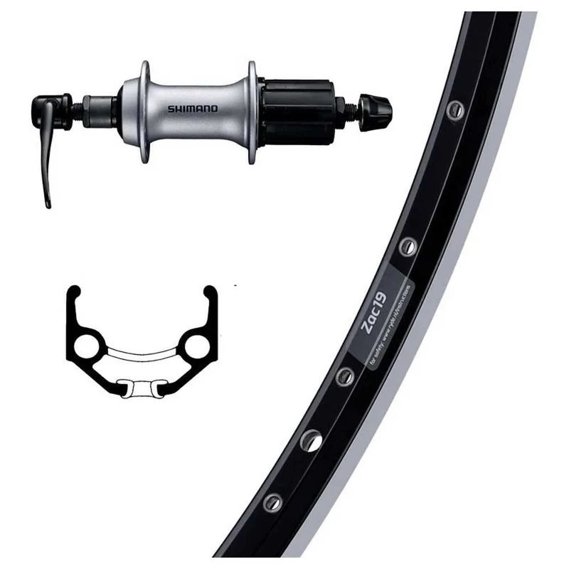 Ryde Unisex - Adult AceraT3000 Disc, Black/Silver, 28 x 1.75