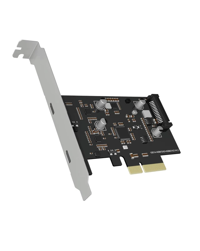 ICY BOX PCIe Controller Card 2 x USB-C 3.1 Gen 2 (up to 10 Gbps) Ports - Silver